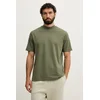BOSS Green moška kratka majica bombažna z elastanom Tee Collar