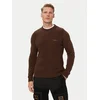 Aeronautica Militare Pulover 262MA1571UL00409 Rjava Regular Fit
