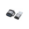MANHATTAN Adapter 356329 USB 3.0 - USB-C M/F - F/M set 2 adaptera