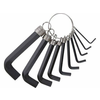 Extol Craft Ključi Extol Craft (6612) L-ključi IMBUS, komplet 10 ključev, 2-14 mm