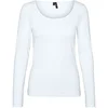 Vero Moda Ženska majica VMMAXI Tight Fit 10228809 Bright White (Velikost XXL)