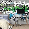 Samolepilna tapeta z modernim napisom Street Art - 147x99