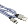 Devia Vogue USB - USB-C kabel 1,0 m 2,4A sivo-srebrna cev