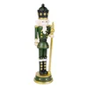 Novogodišnja figura vojnik, zelena, H.50cm RESINA 142424