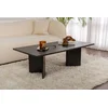 Hanah Home Klub sto Sabin, 119x40x60 cm, Crni