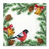 Serviete za decoupage Frame with Bells - 1 kos