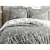 LEssentiel Maison Ranforce posteljina Metaverse, 240x220cm, Sivo-bela