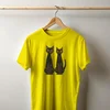 Camiseta Majica sa štampanim printom Cam 308, Muška, Žuta