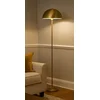 Opviq Podna lampa BRZ-340138, 40 W, 150 cm, Zlatna boja