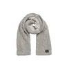 Superdry za ženske. W9310068A Siv pleten šal z osmicami (OSFA), Priložnostno