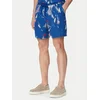 Tommy Jeans Hlače Print Blend Regular modra / svetlo rumena / češnjevo rdeča / bela