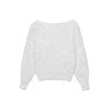 Pull&Bear Pulover pegasto siva
