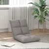 vidaXL Tlorisni stol Taupe 50 x 61 x 57 cm blago