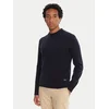 Barbour Pulover Patch Crew MKN0584NY91 Mornarsko modra Regular Fit
