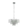 EGLO viseća lampa CALMEILLES 1 E14 hrom kristal O63 cm 39626