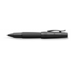 pisalo z gelom Faber-Castell  Pure black
