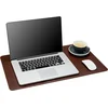LEA&THER Gallaway Leather DeskPad-BR-MED podloga, srednja, temno rjava, 61 x 35,6 cm