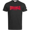 Lonsdale Majice s kratkimi rokavi ONE TONE Črna