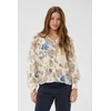 Cream Bluza CRLucia bež/modra/rjava/zelena