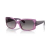 Ray-Ban Ženske naočare za sunce 0RB4389 6443M3 55, Polarizovane, Ljubičaste