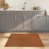 Vidaxl vidaXL Kvadratna preproga, rjava, 100x100 cm, bambus