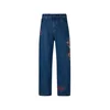 Ed Hardy Kavbojke moder denim/mešane barve