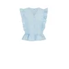 WE Fashion Bluza  svetlo modra