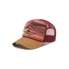 Kapa s šiltom Buff Trucker Cap - sykora maroon
