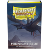 Dragon Shield 60 Japanese Size Sleeves - Midnight Blue Matte