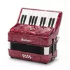 Otroška harmonika STARTONE (8 basov),  rdeča