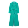 Abel & Lula Obleka 5219 Zelena Regular Fit