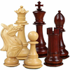 Šahovske figure Napoleon Redwood 4.25