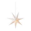 Markslöjd 705926 - Božićna dekoracija LIVELY 1xE14/6W/230V, prečnik 45 cm, bela