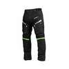 Cappa Racing Moške motoristične hlače FIORANO tekstilne črne/zelene 3XL