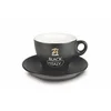 Zicaffe Zicaffe skodelica za kapučino Black of Italy črna