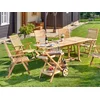 Mountfield Mountfield Zložljiva Vrtna Miza Gentle 76x150-200x90cm, Tikovina