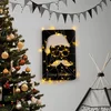 WALLXPERT Zidna dekoracija XMASBLACK 006