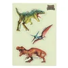 Dino World ASST | Glibbies gel nalepke, Quetzalcoatlus, Tyrannosaurus rex, Ankylosaurus, 3 kom