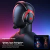 MICROKIA Gaming Bluetooth slušalice, Crne