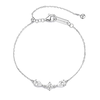 Brosway Srebrna zapestnica s kubičnim cirkonijem Infinite White Fancy FIW116