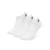 Reebok Set 3 parov unisex nizkih nogavic R0356P-SS24 (3-pack) Bela