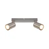 Briloner 2172-022 - Spot svetiljka SPOT 2xGU10/9W/230V matni hrom