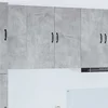 Ormar za Zid PORTO Betonski sivi 80 x 31 x 80 cm
