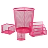 Biro Time Žičani set za kancelariju Cord quatro, Roze