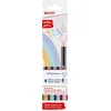 Edding blomasteri E-1200 1-3mm glitter , set 1/4 pastelne boje sortirano ( 08L1200GQ4 )