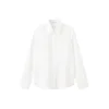 MANGO Bluza LINO off-bela