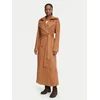 Bardot Trenčkot Kira Suede 57053JB4 Rjava Regular Fit