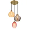 Globo 15898-3HR - Luster na sajli JESSICA 3xE27/60W/230V prečnik 45 cm