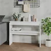 Konzolni stol bijeli 102 x 30 x 80 cm od konstruiranog drva