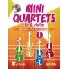 STILES:MINI QUARTETS VOL.1 FOR 4 VIOLINS +CD